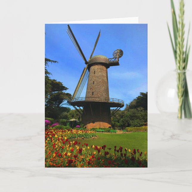 San Francisco Dutch Windmill #4 Card (Front)