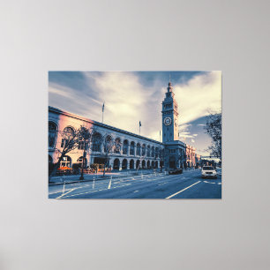 San Francisco Ferry Building Canvas Print