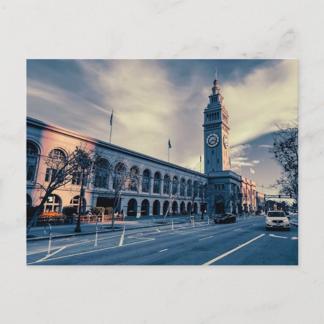 San Francisco Ferry Building Postcard (Front)