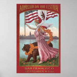 San Francisco Festival of 1910 Poster