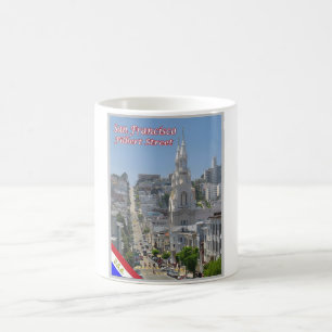 San Francisco - Filbert Street - United States - Coffee Mug