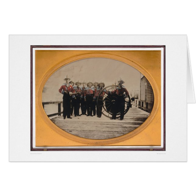 San Francisco Fire Brigade on Meiggs Wharf (40090) (Front Horizontal)