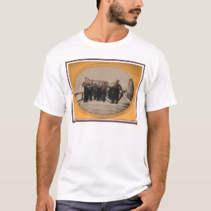 San Francisco Fire Brigade on Meiggs Wharf (40090) T-Shirt