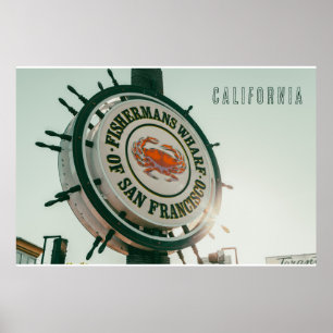 San Francisco Fisherman Wharf Poster