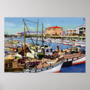 San Francisco Fisherman's Wharf Poster