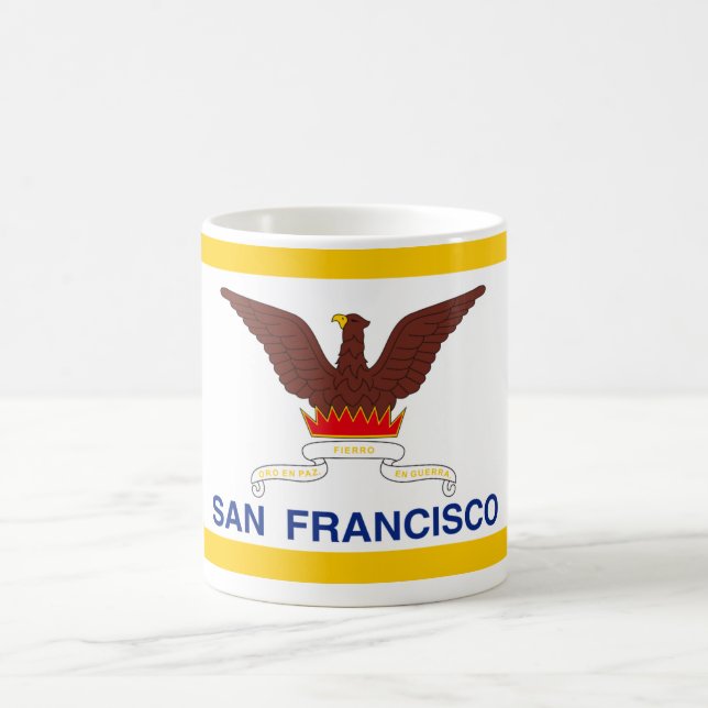 San Francisco Flag Coffee Mug (Center)