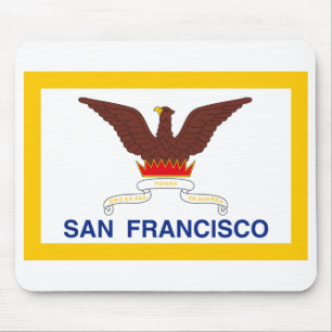 San Francisco Flag Mouse Mat