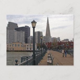 San Francisco from Pier 39 Postcard