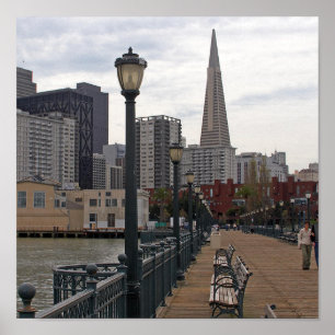 San Francisco  from Pier 39 Poster
