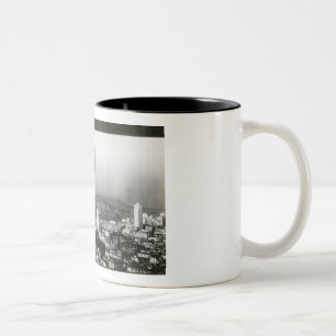 San Francisco from the Top of the Mark Vintage Two-Tone Coffee Mug