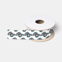 San Francisco garter snake cartoon illustration