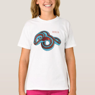 San Francisco garter snake cartoon illustration  T-Shirt
