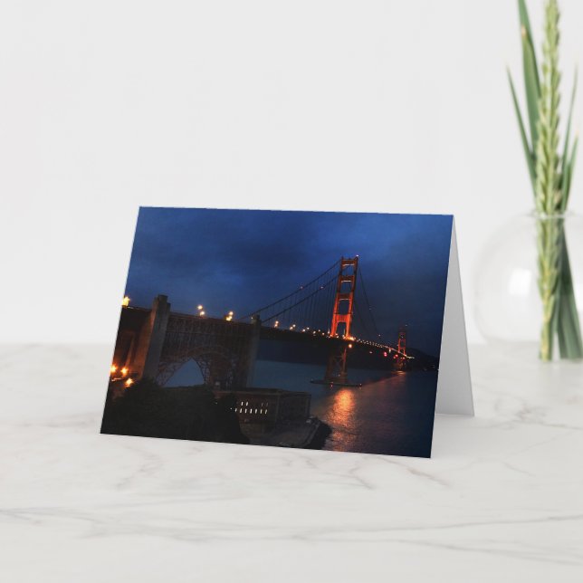 San Francisco Golden Gate Bridge #6 Card (Front)