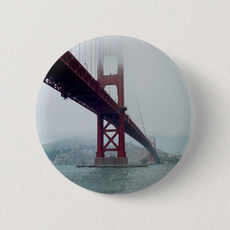 San Francisco Golden Gate Bridge 6 Cm Round Badge