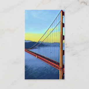 San Francisco - GOLDEN GATE - Bridge Business Card
