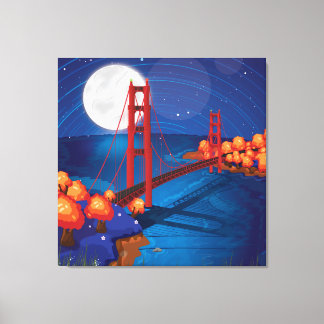 San Francisco Golden Gate Bridge Canvas Print
