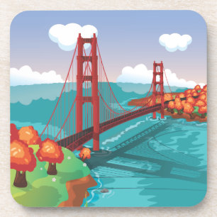 San Francisco Golden Gate Bridge Coaster