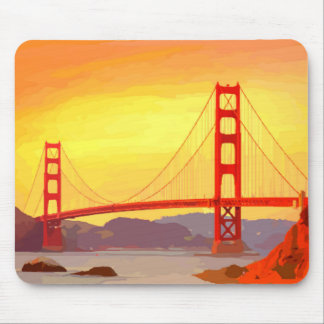 San Francisco Golden Gate Bridge Mouse Mat