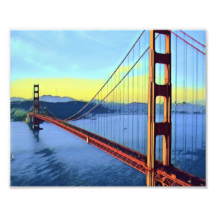San Francisco - GOLDEN GATE - Bridge Photo Print