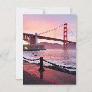 SAN FRANCISCO Golden Gate Bridge Postcard