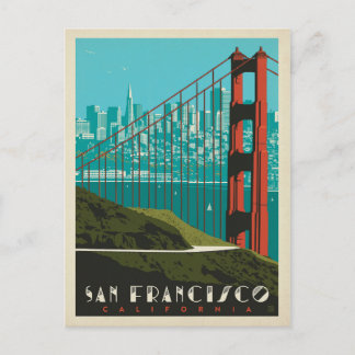 San Francisco | Golden Gate Bridge Skyline Postcard