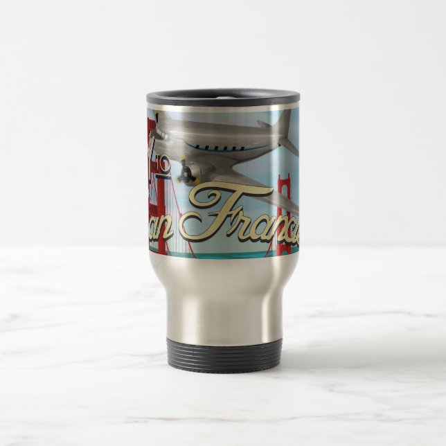 San Francisco Golden Gate Bridge Travel Mug (Center)