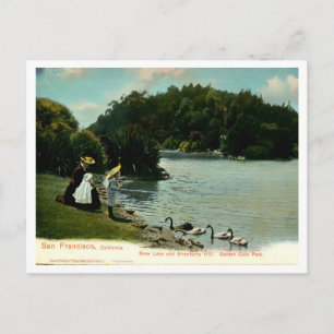 San Francisco Golden Gate Park Vintage Inspired  Postcard