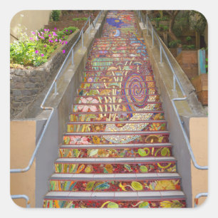San Francisco Hidden Garden Steps #1 Stickers