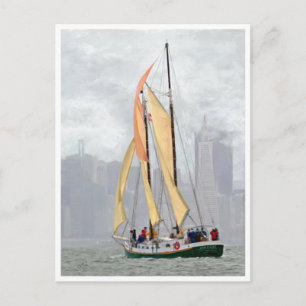 San Francisco Historical Scow Schooner post card