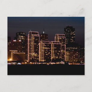 San Francisco Holiday Lights Postcard