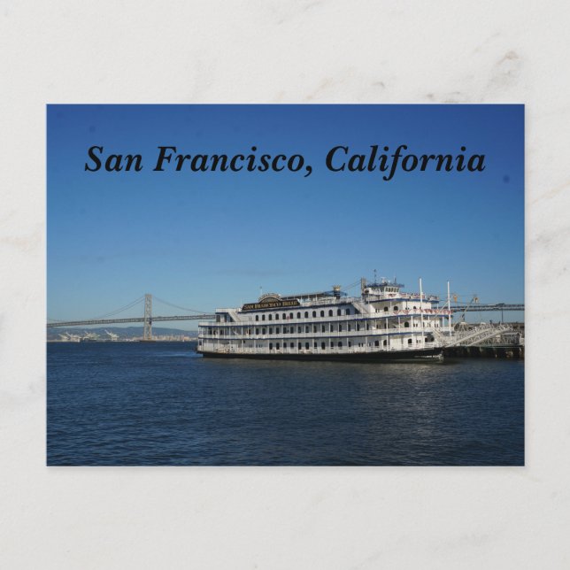 San Francisco Hornblower Cruise #2 Postcard (Front)