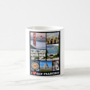 San Francisco - I Love - United States - Coffee Mug