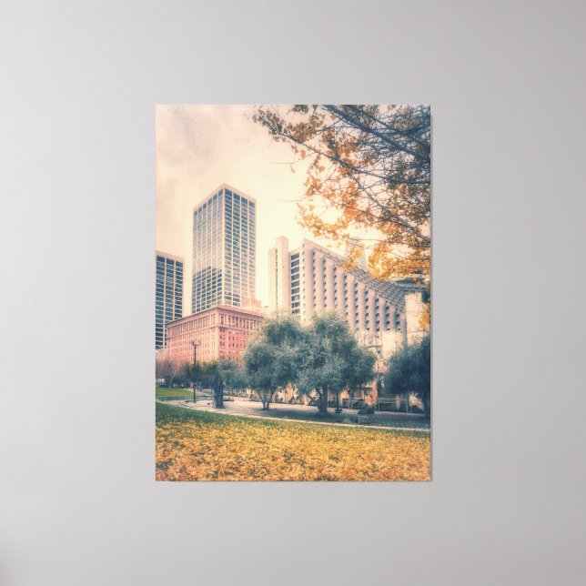 San Francisco in Autumn  Canvas Print (Front)