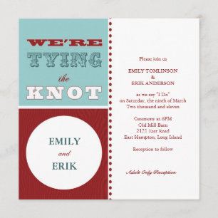 San Francisco Invitation: Cherry Cloud Invitation