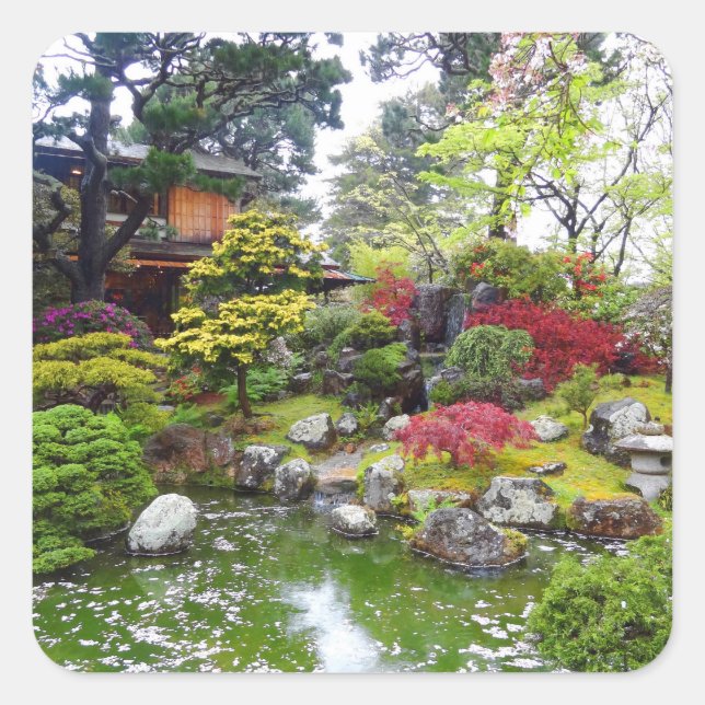 San Francisco Japanese Tea Garden #10 Stickers (Front)