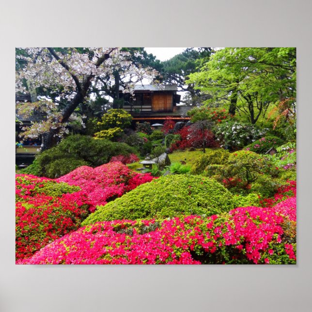 San Francisco Japanese Tea Garden #12 Poster (Front)