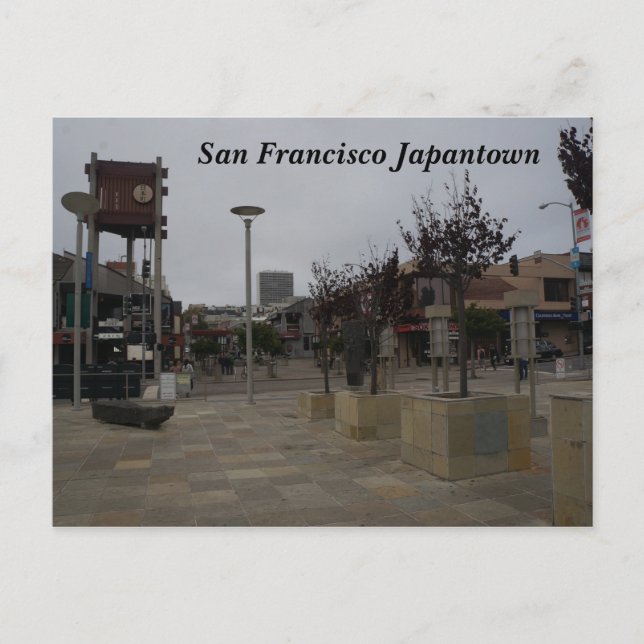 San Francisco Japantown Osaka Way #2 Postcard (Front)