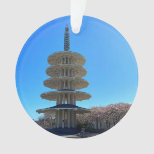 San Francisco Japantown Peace Pagoda #5 Ornament