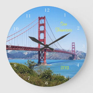 San Francisco Keepsake Large Clock
