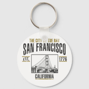 San Francisco Key Ring