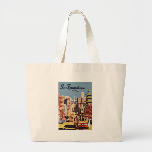 San Francisco Large Tote Bag (Front)