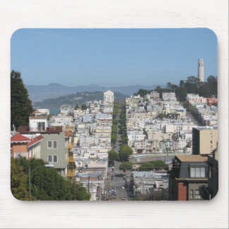 San Francisco Lombard Street Mouse Mat