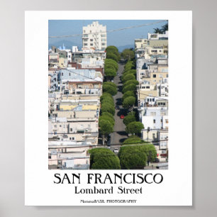 SAN FRANCISCO - Lombard Street Poster
