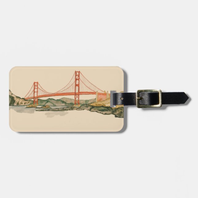 San Francisco Luggage Tag (Front Horizontal)