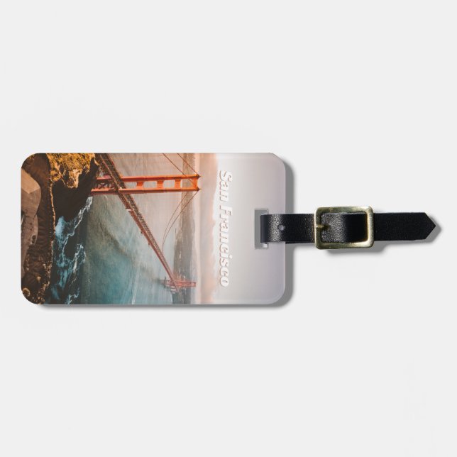 San Francisco Luggage Tag (Front Horizontal)