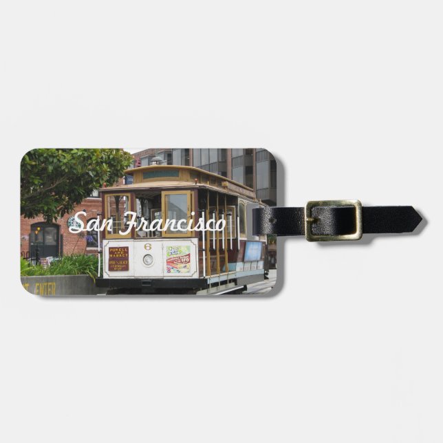 San Francisco Luggage Tag (Front Horizontal)