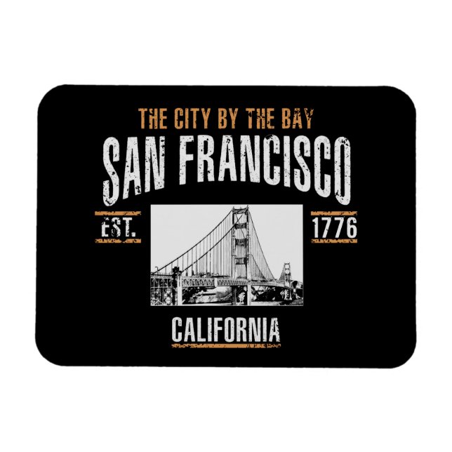 San Francisco Magnet (Horizontal)