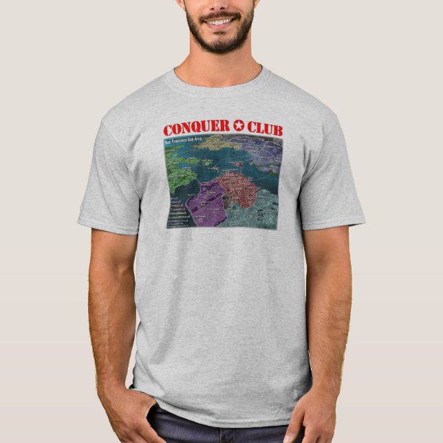 San Francisco Map T-Shirt (Front)
