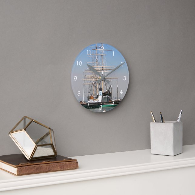 San Francisco Maritime National Historical Park Round Clock (Office)