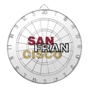 San Francisco Metal Cage Dartboard